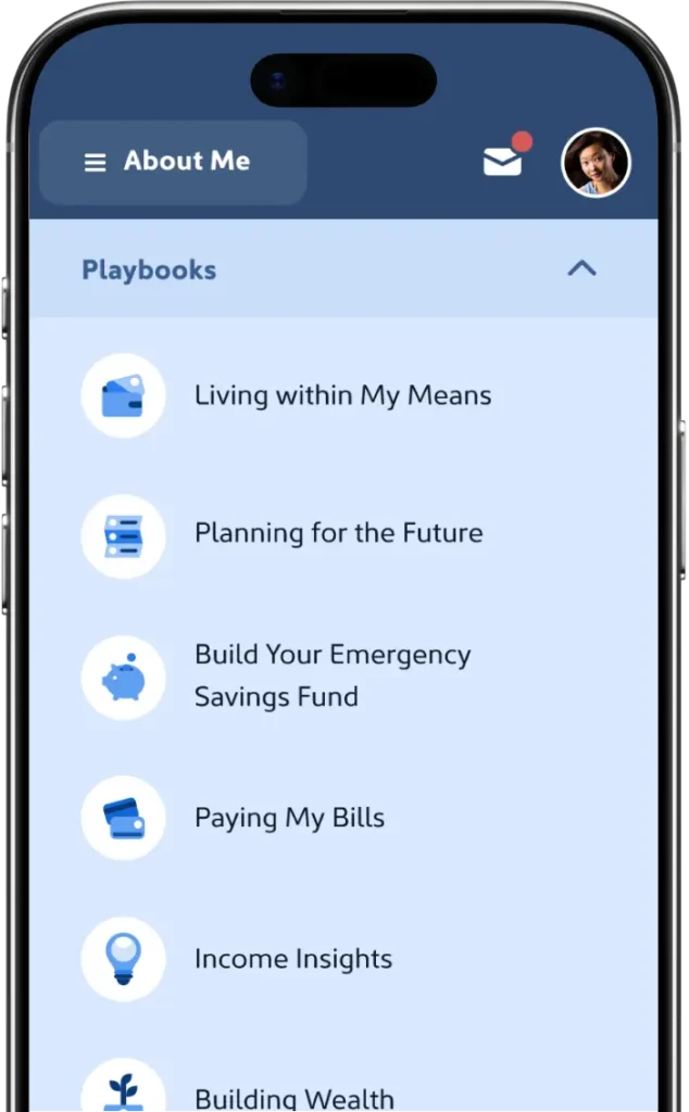 Get Money Ready Coach playbooks screen