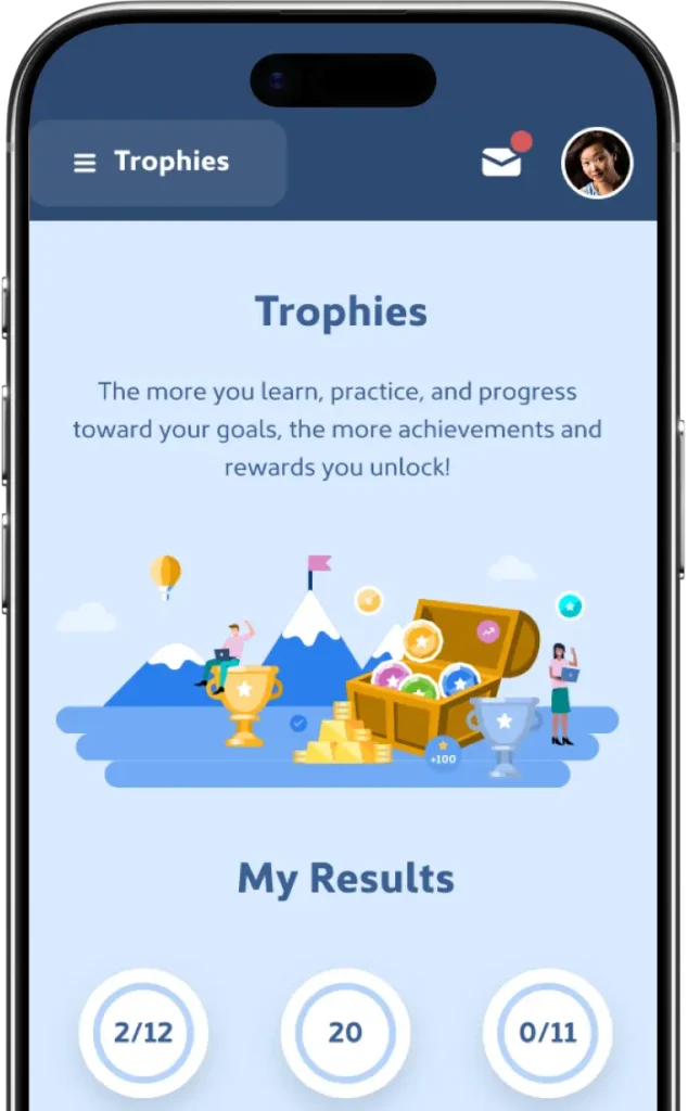 Get Money Ready Coach trophies screen
